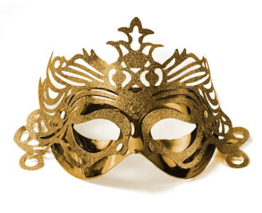 Party Maske mit Ornament von PartyDeco